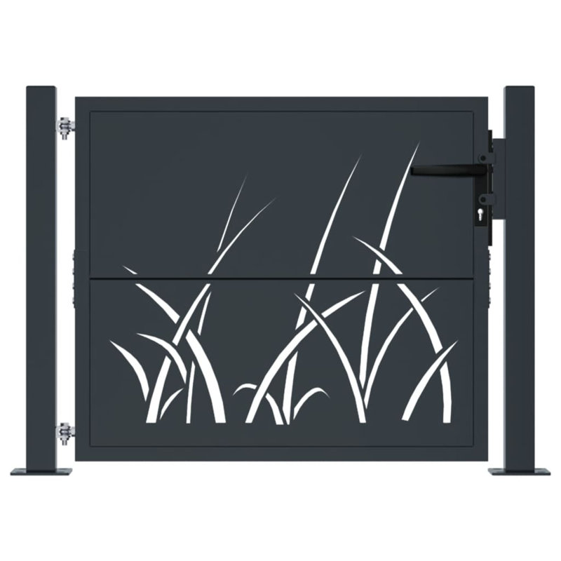 Oliphant Metal Gate, Anthracite, 80cm H x 105cm W x 3.9cm D