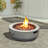 Small Concrete Round Fire Pit Bowl