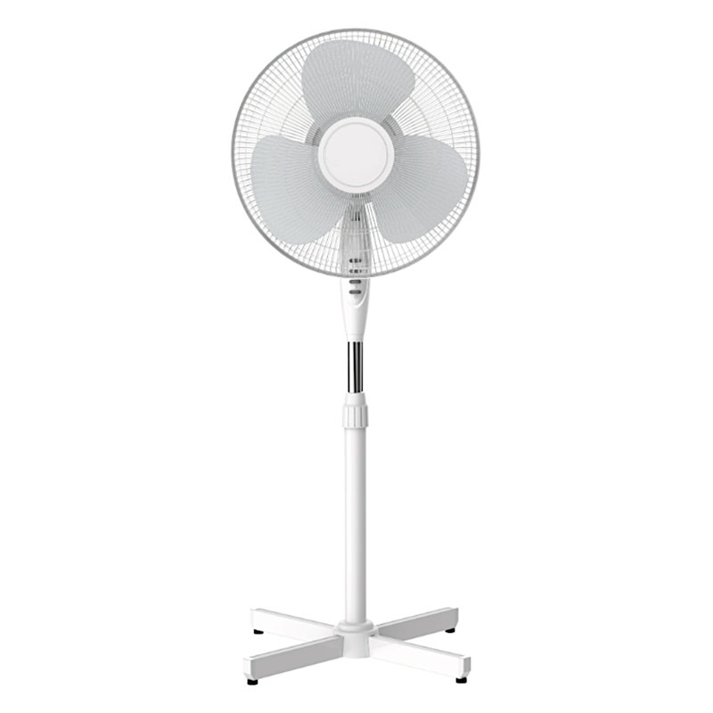 Ventilateur sur socle oscillant 16 po, blanc