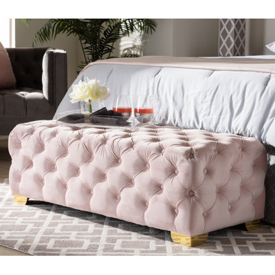 Kylin Velvet Ottoman