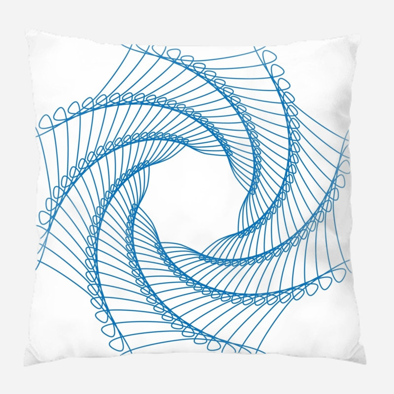 Geometric Microsuede Reversible Throw Pillow