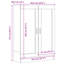 Armoire-classeur vidaXL-1298264829