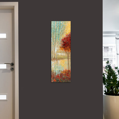 «Emerald Pond Revisité Ii», reproduction d'art sur toile tendue