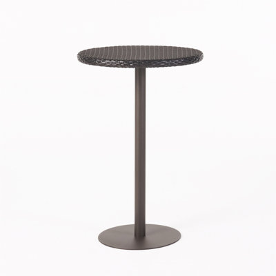 Outdoor 26" Round PE Rattan Bar Table