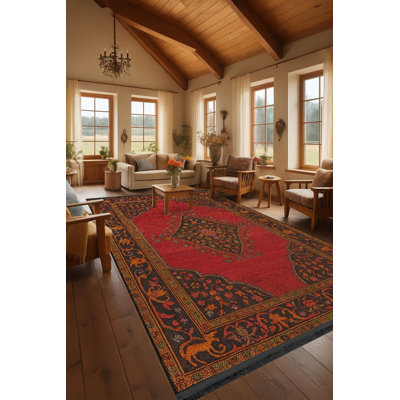 Tapis tissé crème Mosso