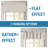 100% Blackout Curtain Valances for Kitchen Windows/Bathroom/Living Room/Bedroom Thermal Insulated Rod Pocket Valances for Windows, 2 Pack-1508882551