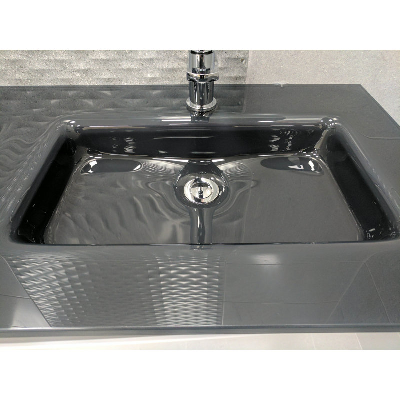 Stanhope 1200 mm Double Vanity with Integrated Glass Basin
