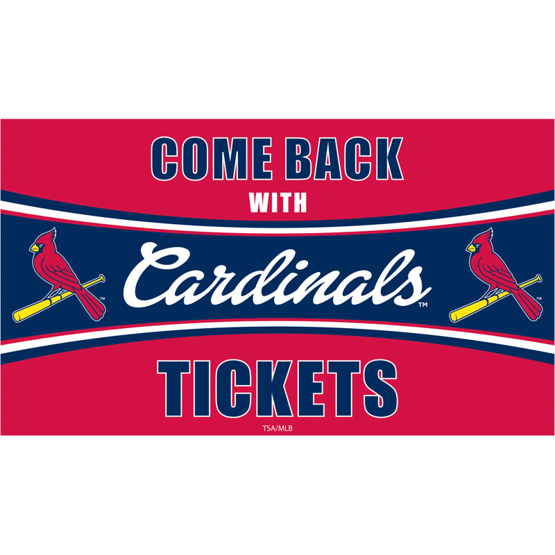 Tapis de réception en PVC St Louis Cardinals