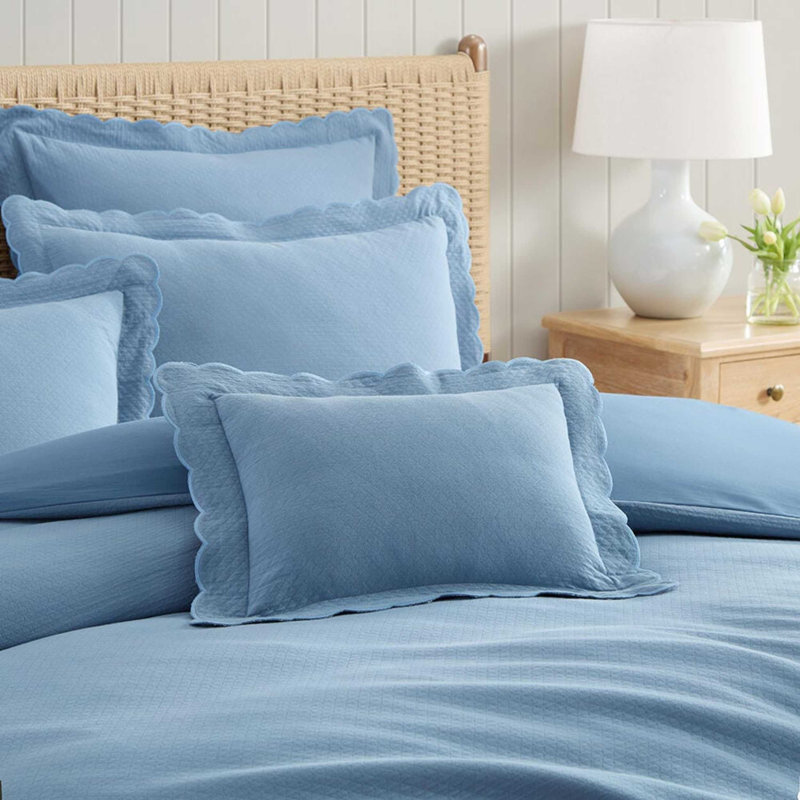 Coussin Martha, Bleu