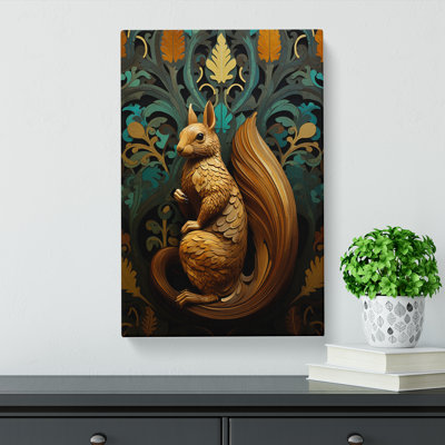 Squirrel Deco - No Frame Print