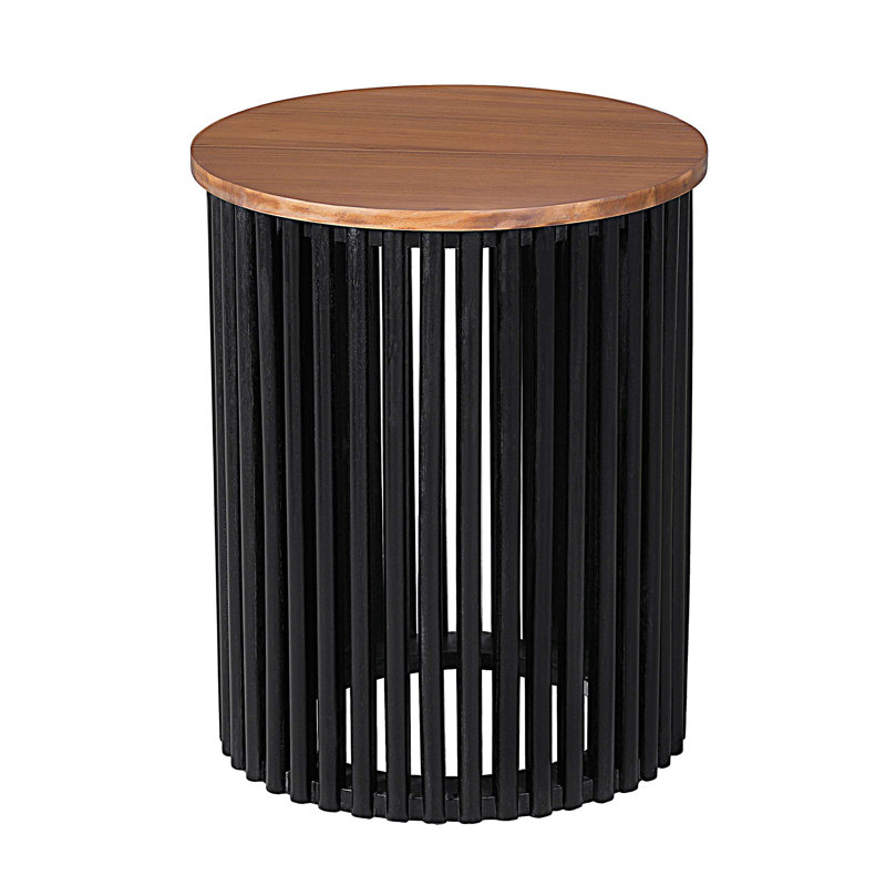 SOLID WOOD SIDE TABLE
