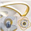 Hurhula 28cm Ceiling Fan with LED Lights
