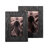 Contemporary Picture Frame - Wood Resin Construction with Textured Linear Design, Durable Single Display Frame for Modern Decor, Crafted with Composite Materials for Lasting Quality-1010731084