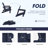 Teo Foldable Outdoor Adirondack Chair-1347678869