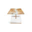 McCurtain Oak Solid Wood Top Dining Table