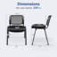 Fauteuil de conférence en filet Audre