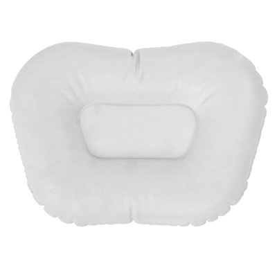 Blue Wave Soft Comfort Spa Seat Cushion – 4-in Thick Inflatable Hot Tub Pillow – Quick-Dry, PVC Construction with Anti-Damp & Freshness-Preserving Design – White