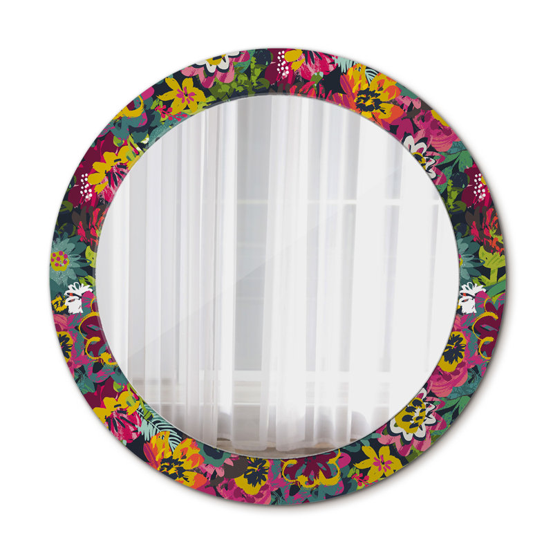 Huldar Glass Flat Wall Mirror