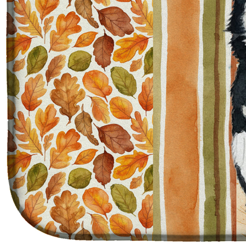 Alaskan Malamute Heirloom Fall Dish Drying Mat