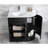 Mirhan 36'' Single Bathroom Vanity with Marble Top-286593727