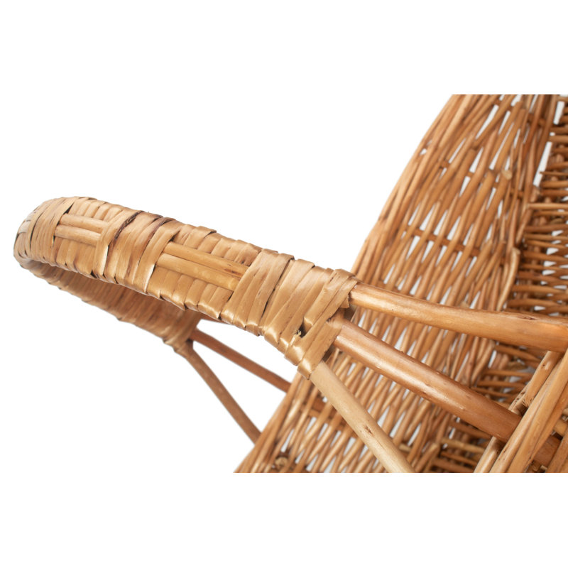 Wicker Garden Trug Basket, 36cm W x 61cm D