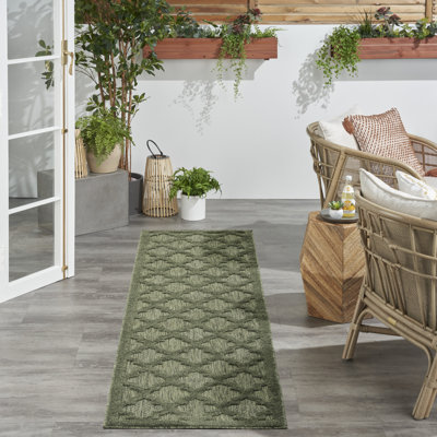 Miyari Geometric Indoor / Outdoor Rug