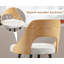 Kawakami Upholstered Counter Stool with Metal Frame-1850364548
