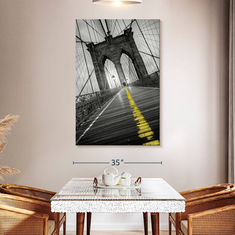 Lilie Brooklyn Bridge Pop, 51" H x 34" W
