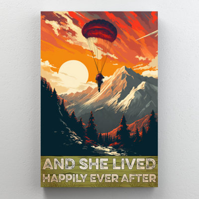 " Skydiving And She Lived Happily "
