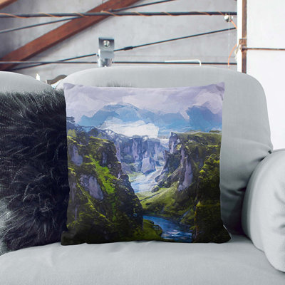 Floral Square Cushion