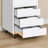 15.7"W 5-Drawer Mobile File Cabinet
