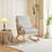 Upholstered Rocking Chair-1029475110
