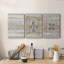 Tapisserie Traders I - ensemble de 3 toiles tendues-1255806751