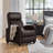 Mcghee Faux Leather Recliner-1556541383