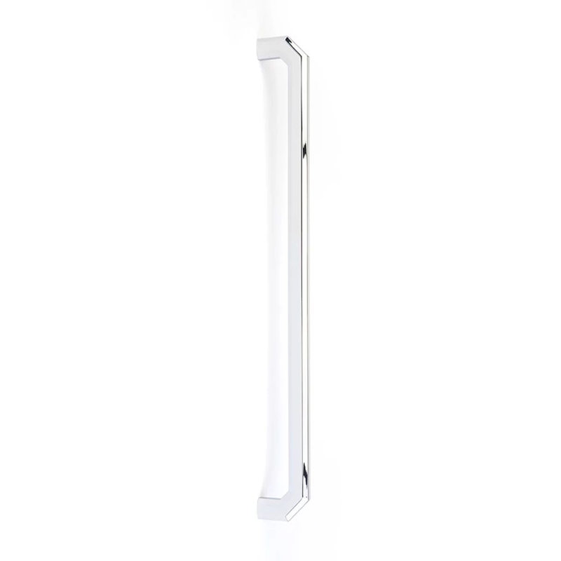 Emtek Riviera Glass Shower Door Appliance Pull (GBTB), Polished Chrome, 18"