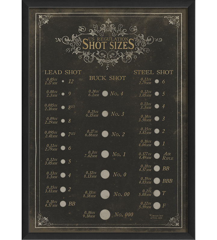"shot tailles affiche" , art textuel encadré