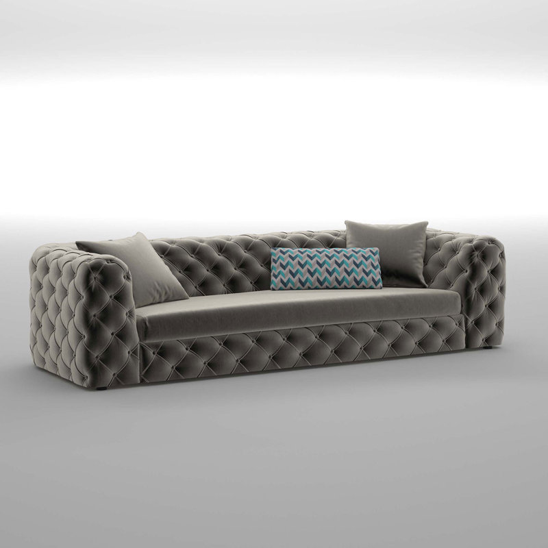 Selders Velvet Sofa