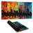 Colorful cityscape - 15.75"x31.50" Desk mat