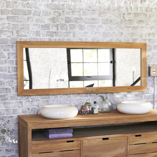 Tona Wood Wall Mirror