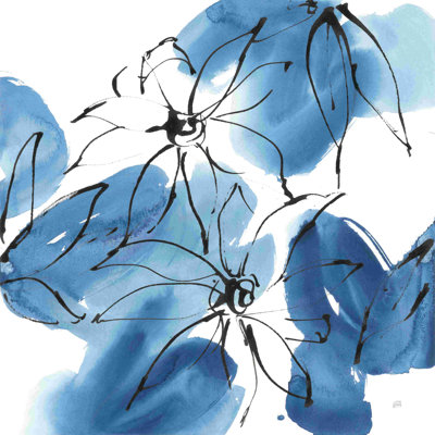 Indigo Neutrals I par Chris Paschke - Peinture