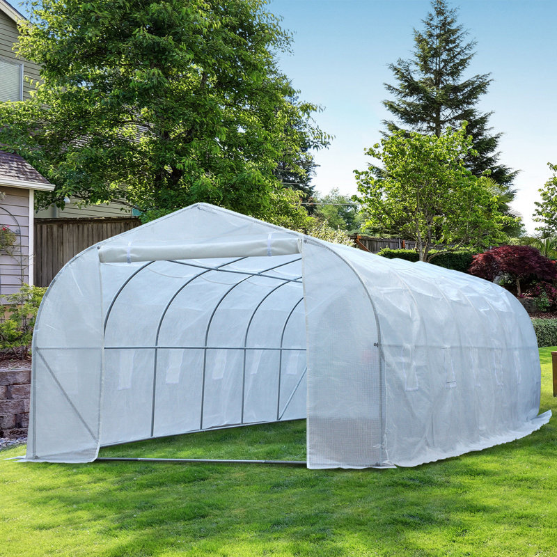 Serre l 10 po x P 26 po, Blanc