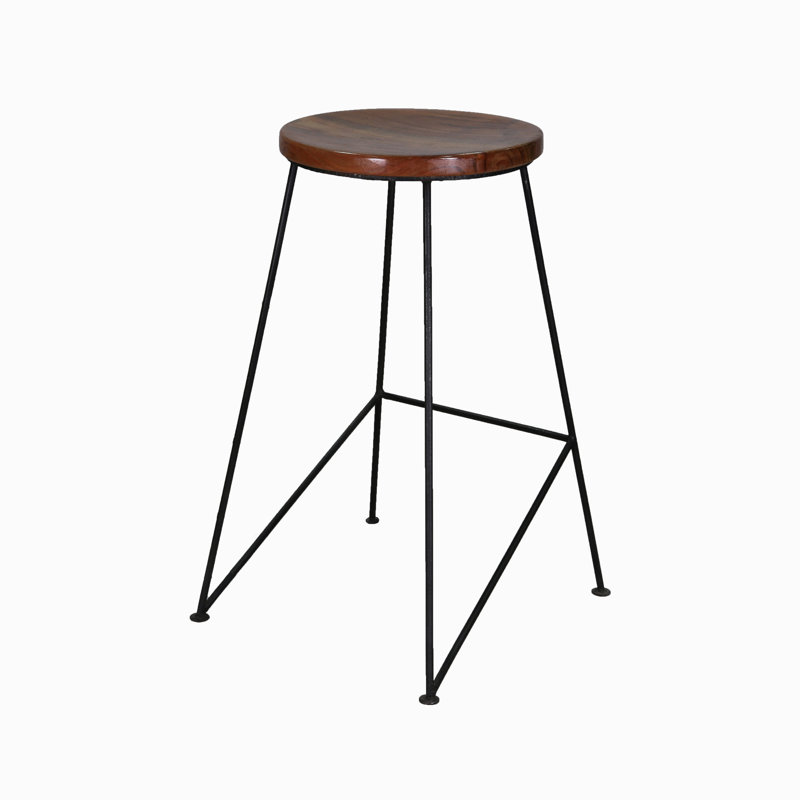 Solid Wood Counter Stool