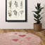 Tapis tressé Rosy Heart Whispers-106464123