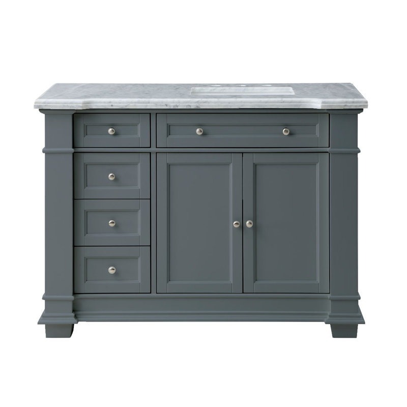 48 in. Handmade Single Vanity, Gray