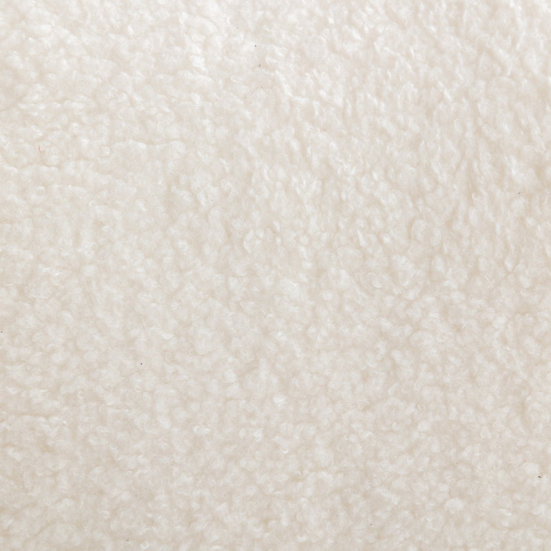 Homister Upholstered Armchair, White Polyester