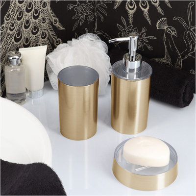 Distributeur de porte-gobelet en or brossé GOLDEN