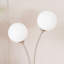 Velika 2 Arm Opaque Globe Table Lamp Light-386135709