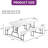 6/8-Person Long Wood-grain Picnic Table Set Outdoor Dining Set-483798477-506598977