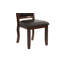 Chaise d'appoint Vailnni en espresso