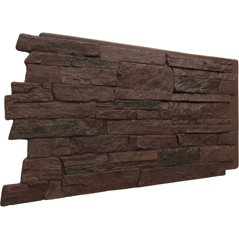 Panneau avec imitation de pierres EverStone Acadia, Ruisseau profond